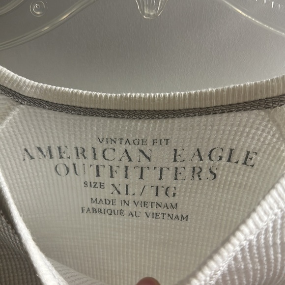 Men’s white American eagle long sleeved shirt. XL. UEC - Picture 3 of 4
